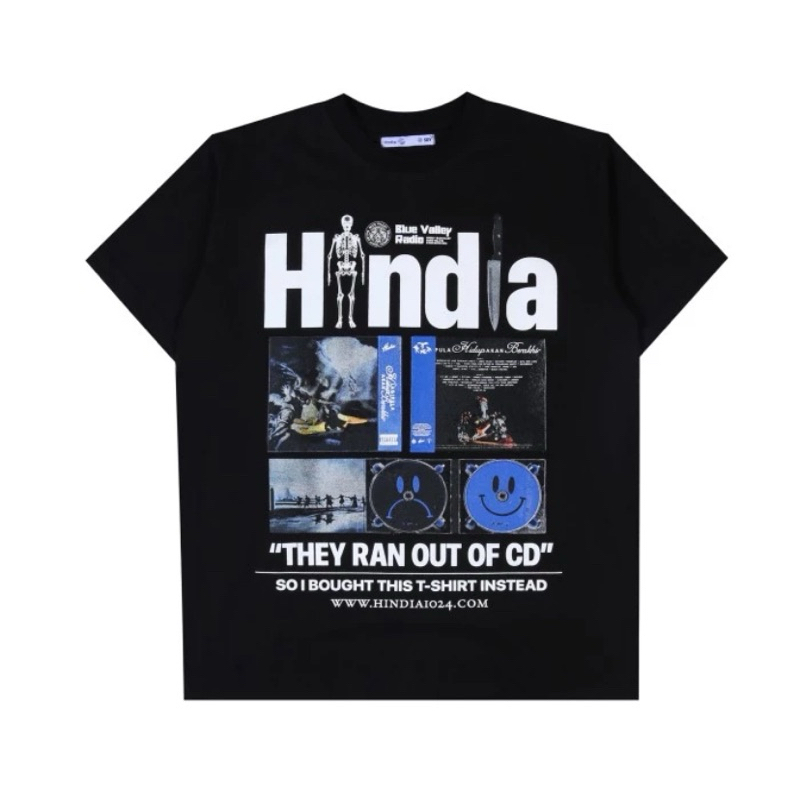 Kaos Band Original Hindia - Sold Out Hitam