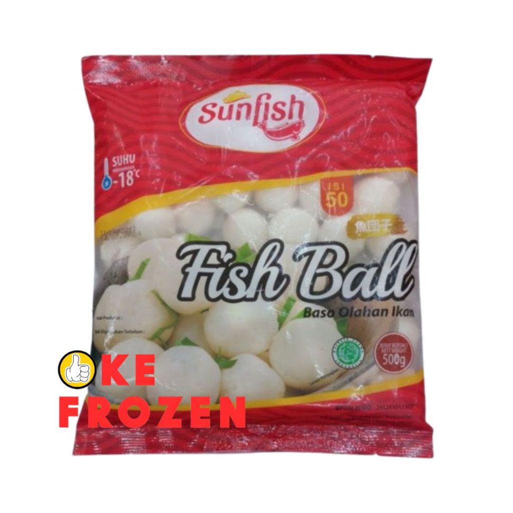 

SUNFISH BAKSO IKAN 500GR ISI 50/SUNFISH FISH BALL