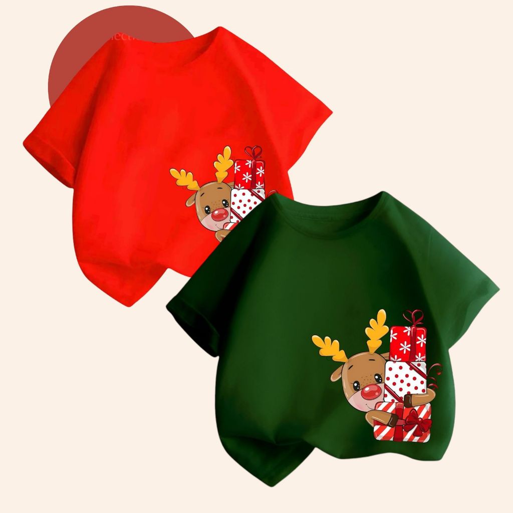 BAJU NATAL ANAK DAN DEWASA / BAJU NATAL COUPLE KELUARGA / KAOS NATAL / BAJU NATAL TERBARU / KAOS SIN