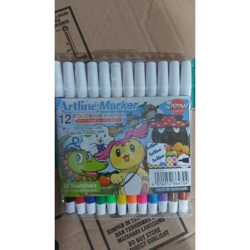 

ARTLINE SPIDOL 12 WARNA /EK316,12W