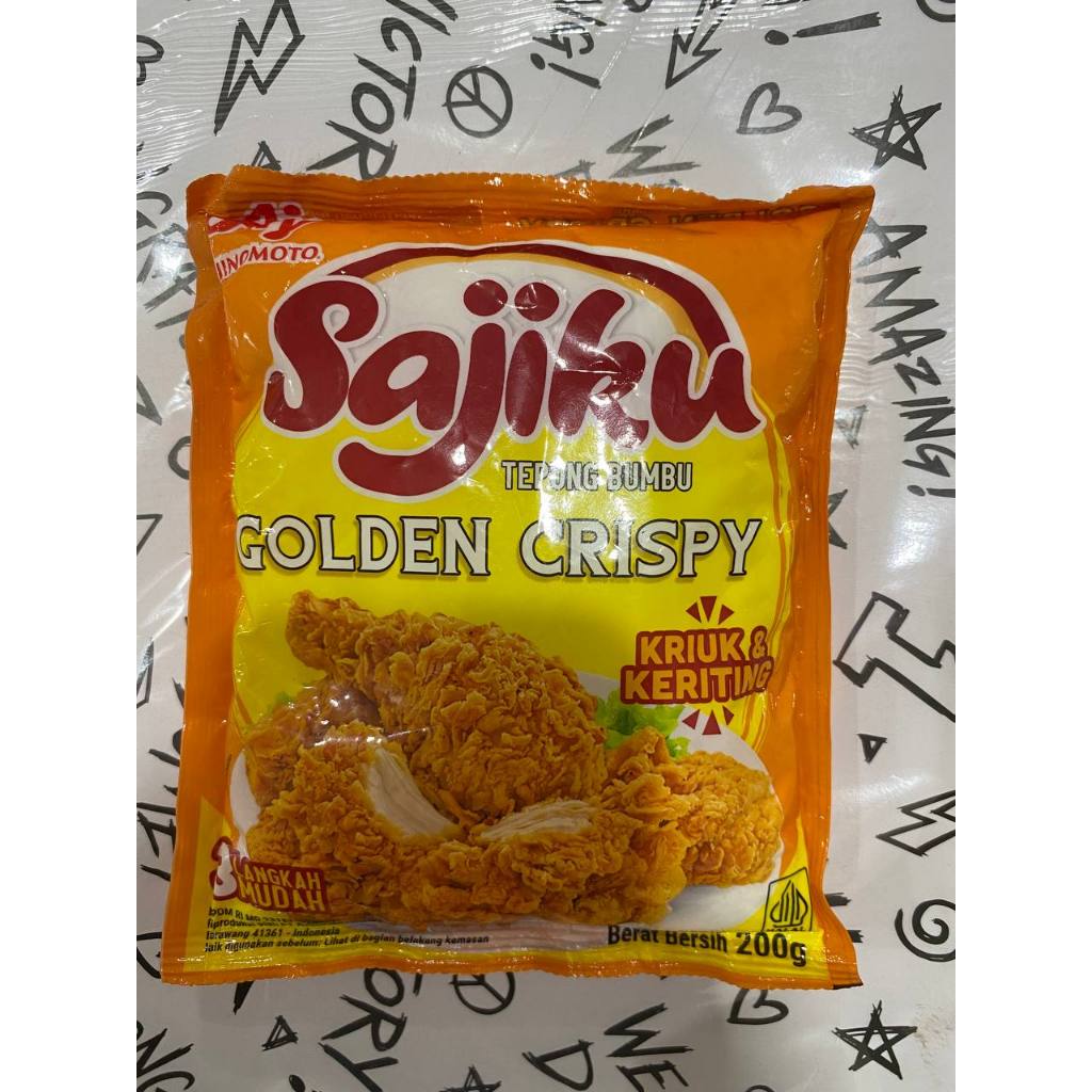 

Sajiku Tepung Bumbu Golden Crispy (200 g)