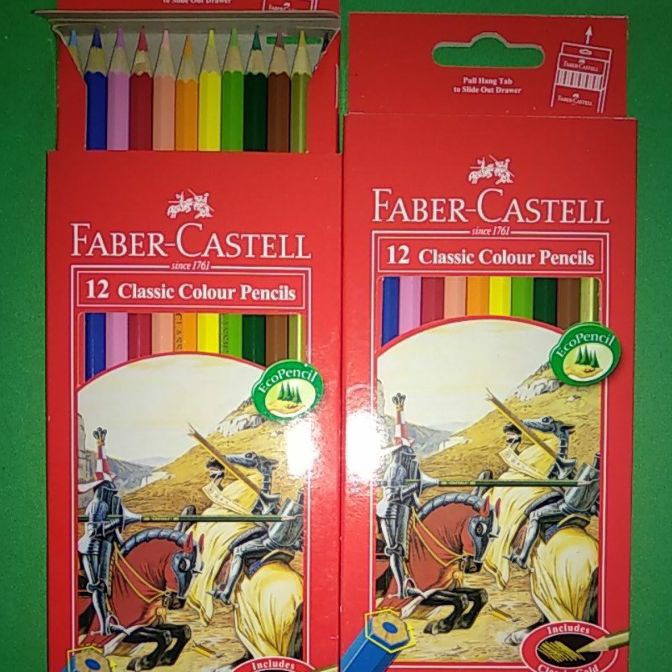 

KP8 Pensil Warna Faber Castell 12 Colour Classic Panjang