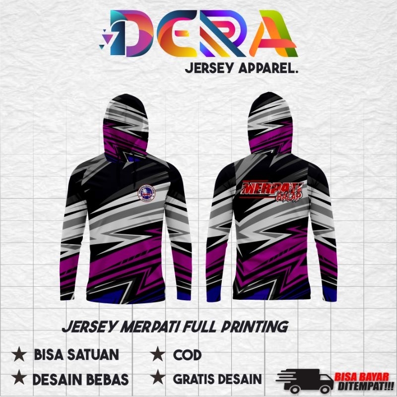 Jersey Merpati Balap Bertopi Costum Desain