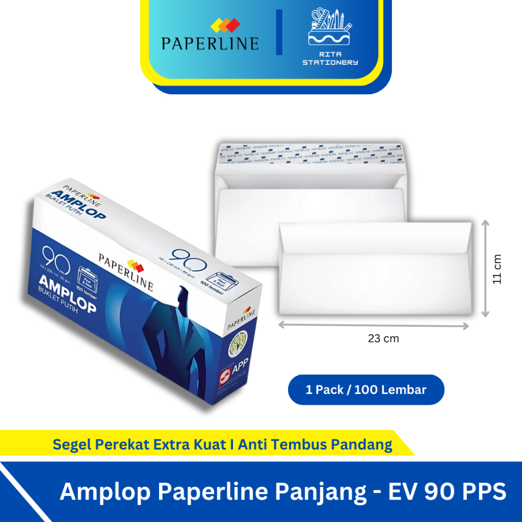

Amplop Paperline Panjang Putih - PPL EV 90 PPS