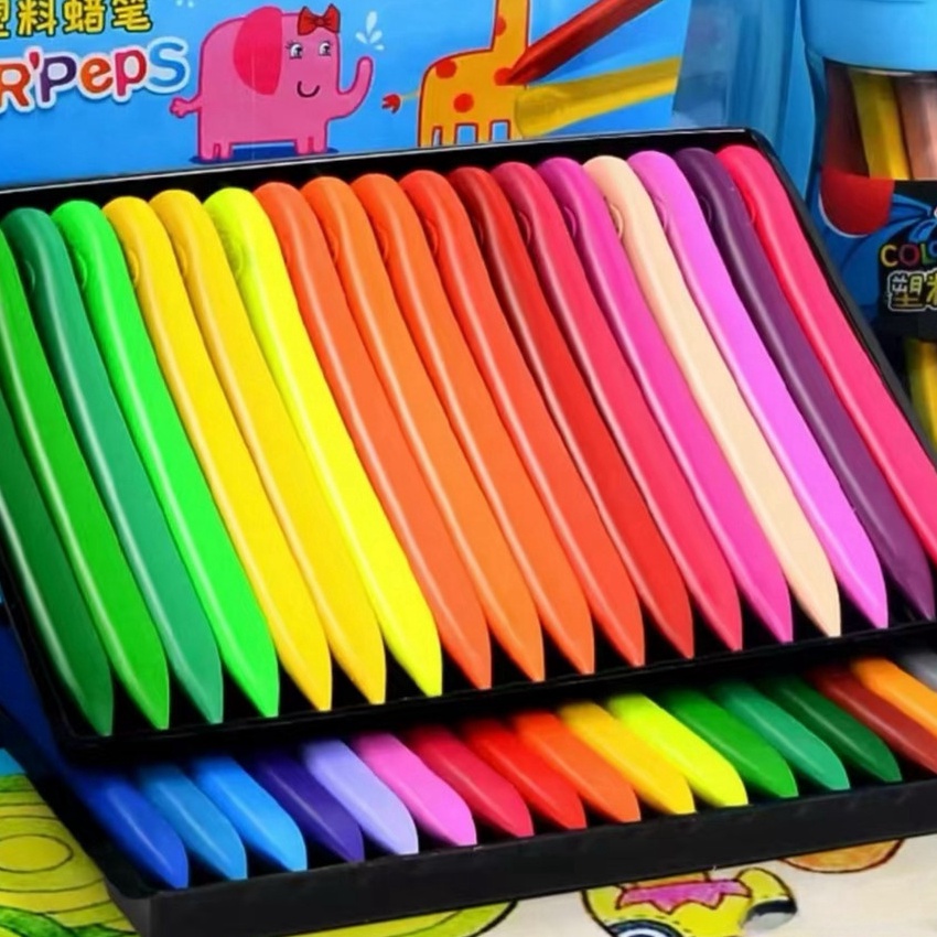 

HJ6 SUTANGCrayon Handsclean Krayon Anak Krayon Tangan Yang Tidak Kotor Krayon Tahan Air Krayon Berkepala Dua Pena Mewarnai Pena Pengisi Warna Pena Warna Kelas Seni 36 Warna 24 Warna 12 Warna Aman Dan Tidak Be
