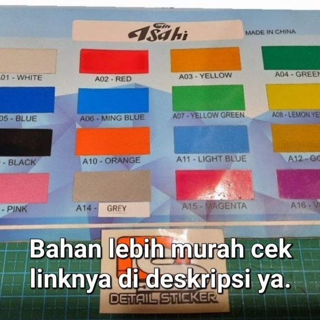 

KP8 Sticker Stiker Scotlht Scotlite Asahi Reflective meteran