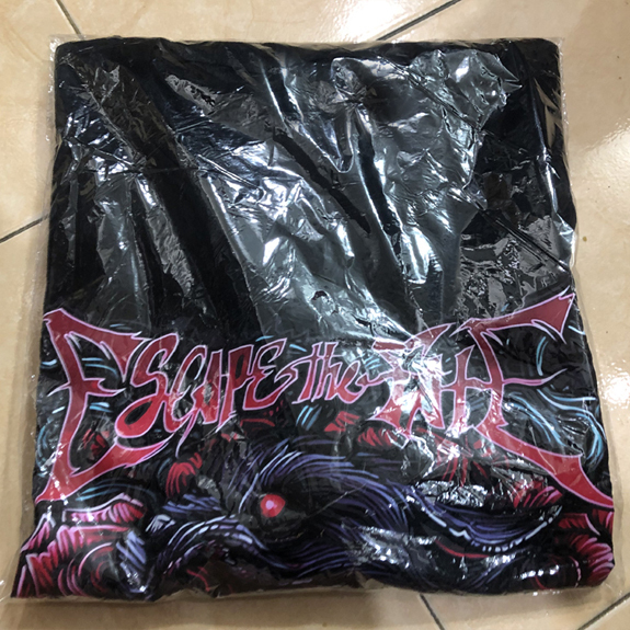 LANGSUNG ORDER AJA || READY STOCK || Kaos Escape the Fate Tshirt Casual 100% Cotton | Size S M L XL 