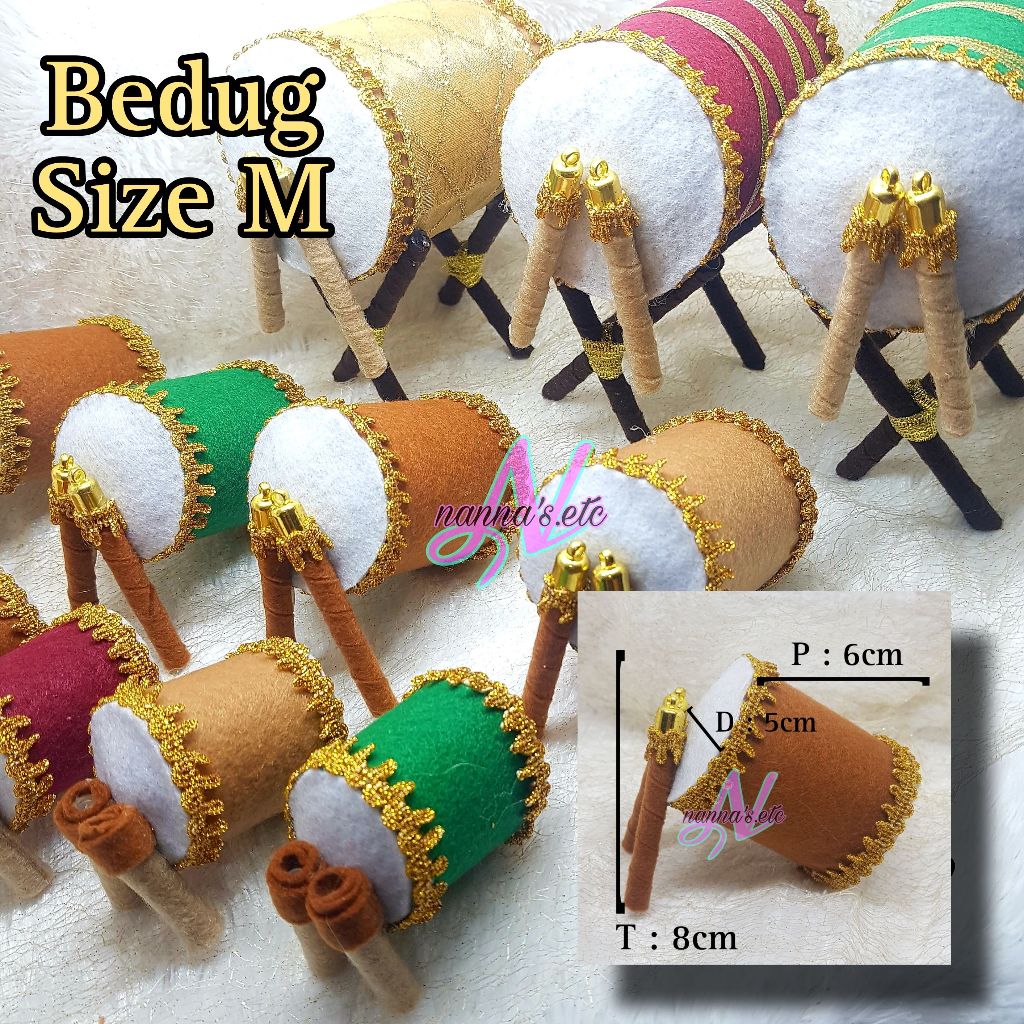 Bedug Lebaran | Hiasan Dekorasi Bedug | Size M