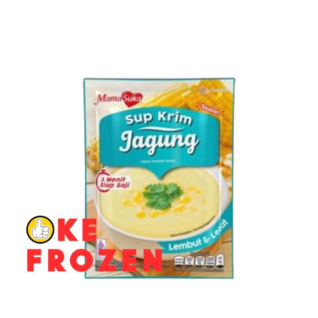 

MAMASUKA SUP KRIM JAGUNG INSTAN 55GR / CREAM SOUP