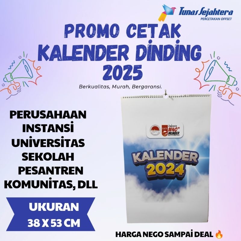 

Cetak Kalender 2025 Ukuran 38x53 Jumbo 7 Lembar