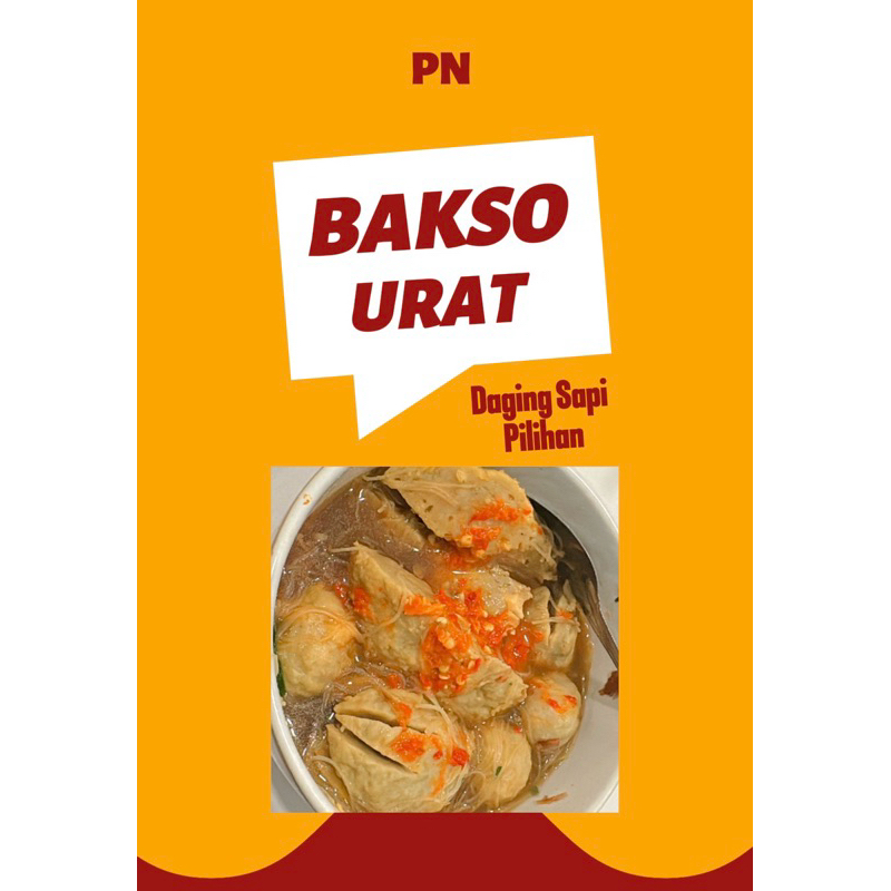 

BAKSO URAT PENTOL NEKAD