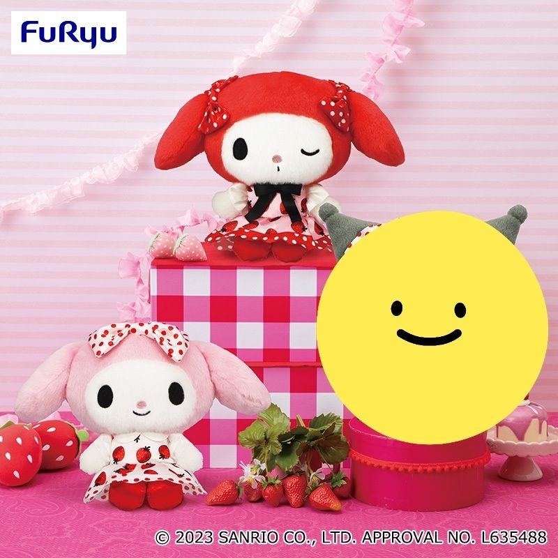 My Melody Strawberry Lolita Plush Doll FURYU