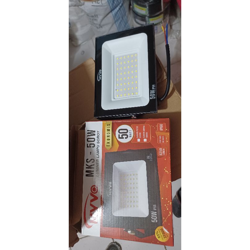 lampu tembak 50wat myvo putih