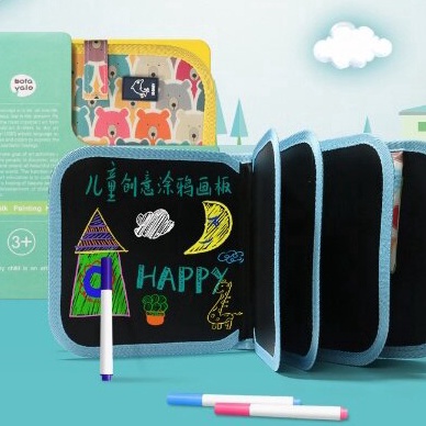 

Beli Buku Gambar Poble Soft Chalk Board Drawing Book 14 Halaman Magic Pen Painting