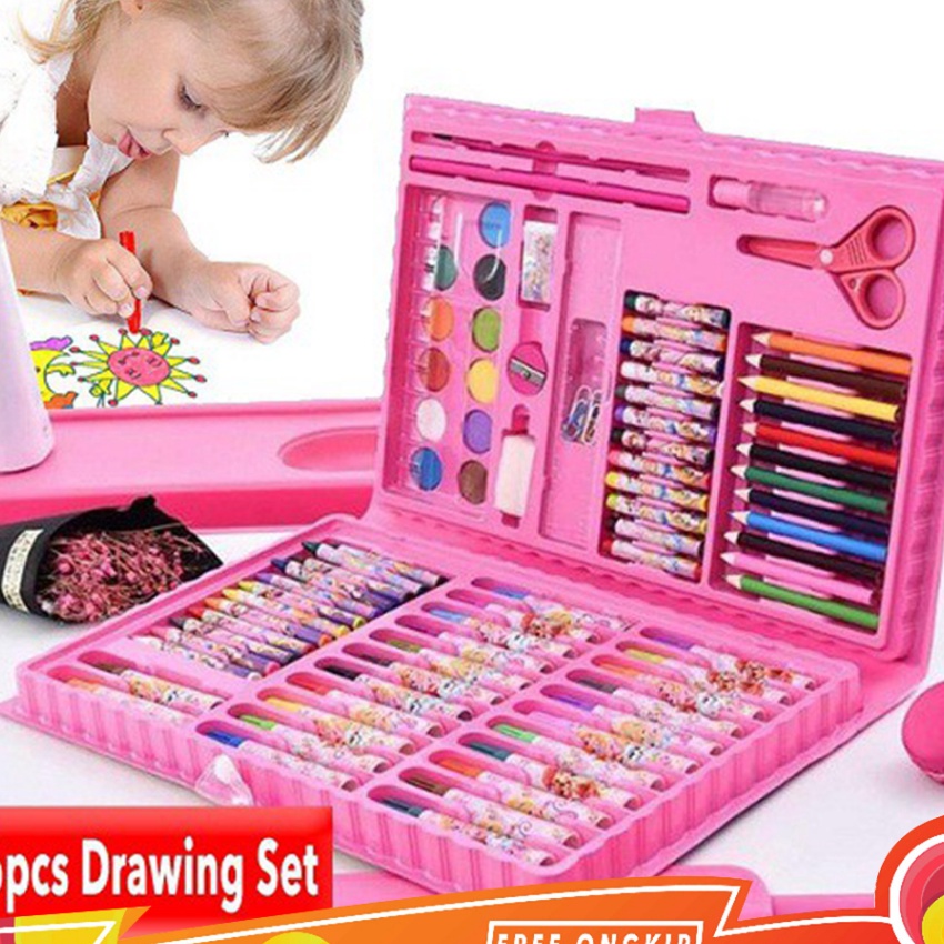 

Terbaru FAYES COD Crayon Warna Anak Set 86 Pcs Krayon Mewarnai Anak 86 Pcs STY3