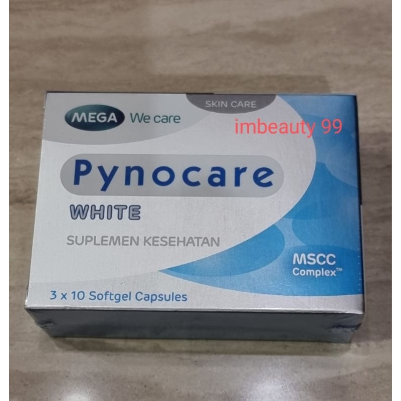 Pynocare White / Pynocare - suplemen untuk menghilangkan flek / pemutih / pencerah / whitening - BPO