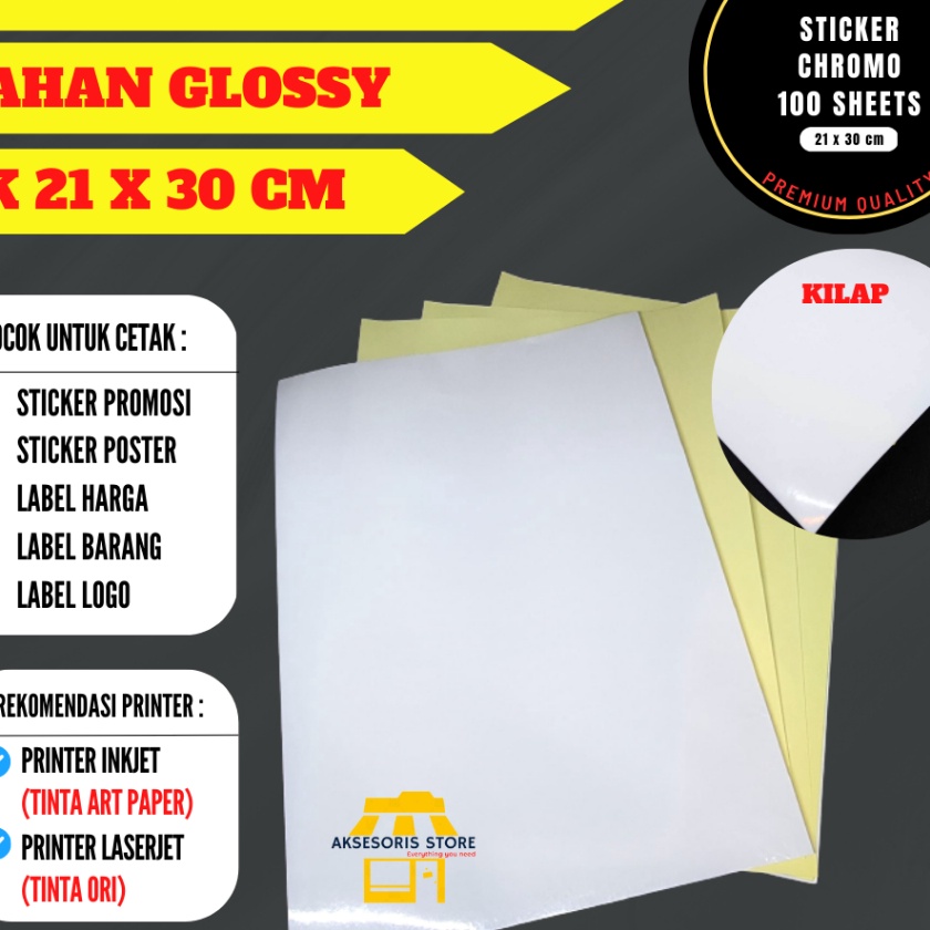 

Bonuskan STIKER LABEL A4 ISI 1 LEMBAR KES STICKER A4