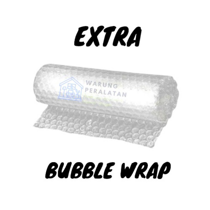 

[ PACKAGING ] EXTRA BUBBLE WRAP