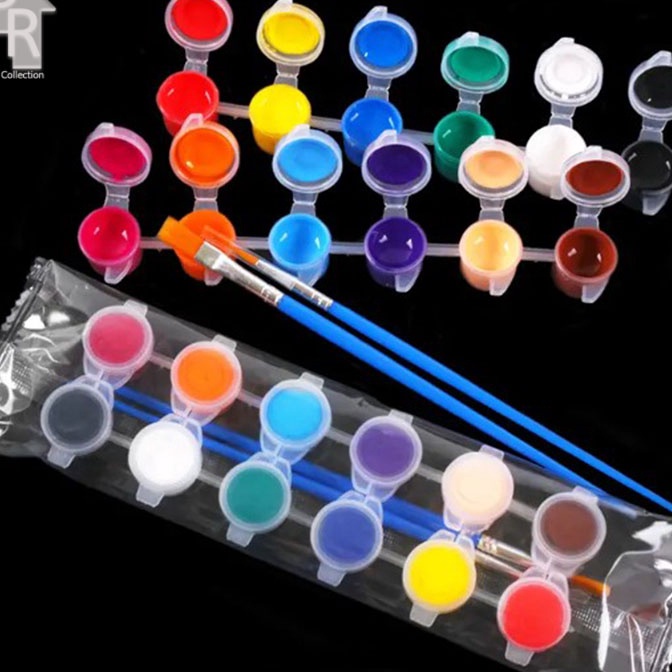 

KI3 Cat Akrilik Untuk Prakarya Tanah Liat 12warna x 3mL 2kuas