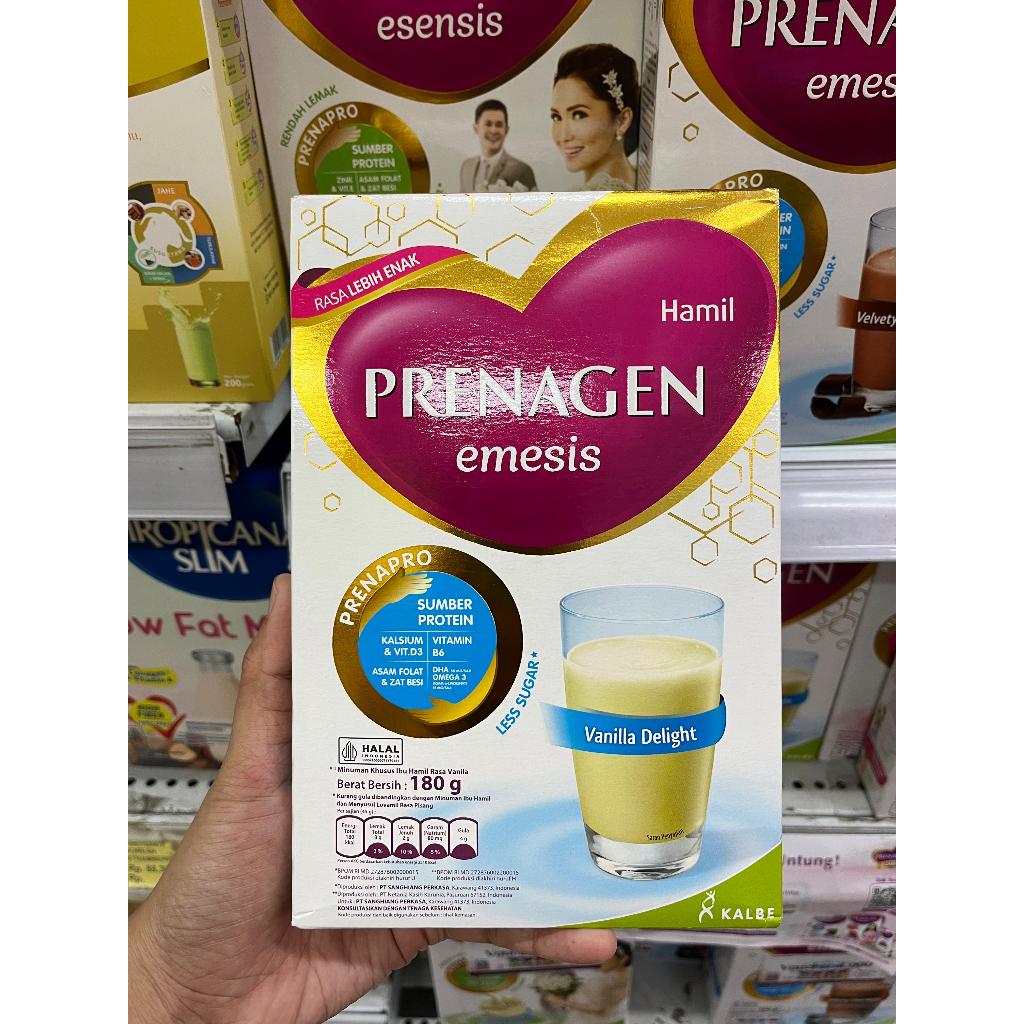 Prenagen Emesis Kemasan 180gr Rasa Vanilla Delight l Susu Hamil Muda Prenagen l Susu Hamil Emesis