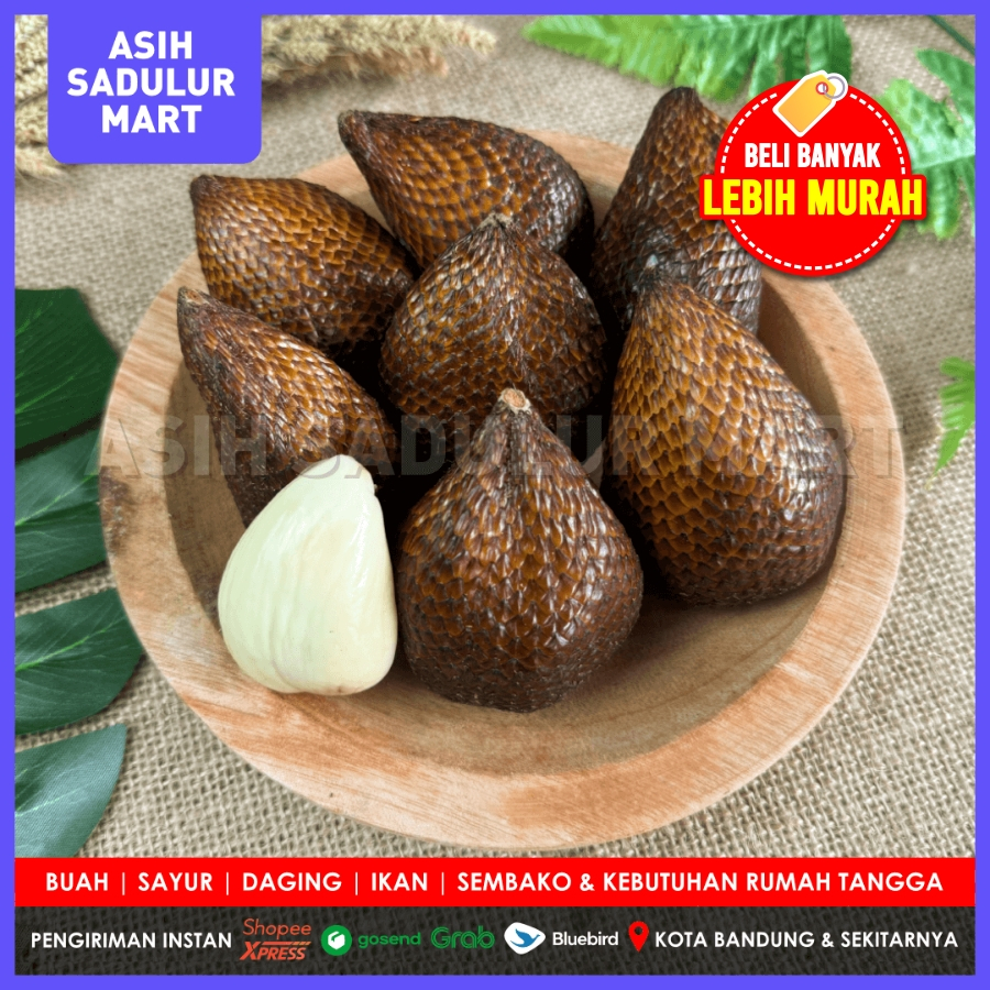 

Salak Pondoh 1kg / 500g Manis Buah Promo Murah Bandung | Asih Sadulur Mart