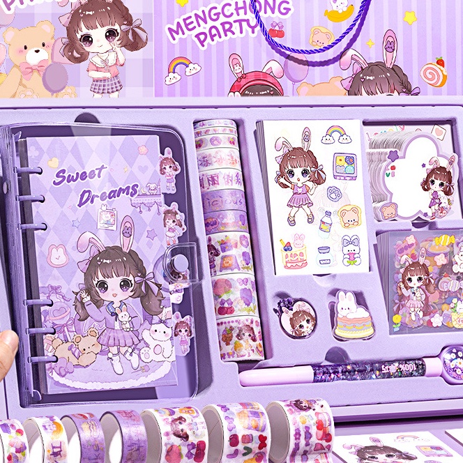 

Diskon Stiker Lucu 1 Set Box Tema Kartun Stiker Label untuk Buku Pegangan Diary Dekorasi DIY Stiker Spiral Elegan Bahan Buku Notebook