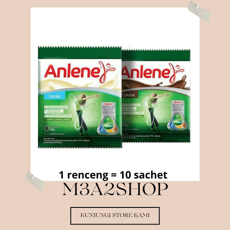 

ANLENE RENTENG ISI 10 SACHET