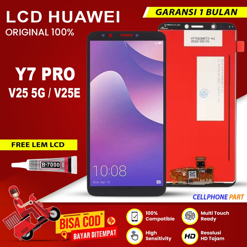 LCD HUAWEI Y7 PRO / PRIME 2018 / NOVA 2 LITE / LDN L01 / LDN LX1 / LDN LX2 / LDN L21 FULLSET TOUCHSC