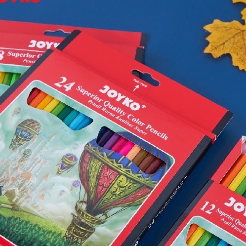 

Terbaik Pensil Warna Joyko 24 warna Panjang CP11 Pensil Warna Joyko 11 24 Warna