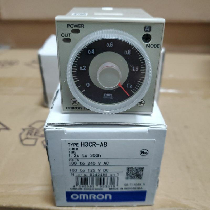 Timer omron H3cr-A8 220vac / OMRON H3CR-A8 Timer 220vac/ omron original/ H3CR-A8 omron