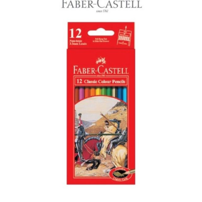 

FG2 Pensil 12 Warna Panjang Faber Castell 115852 Classic Colour Pencils