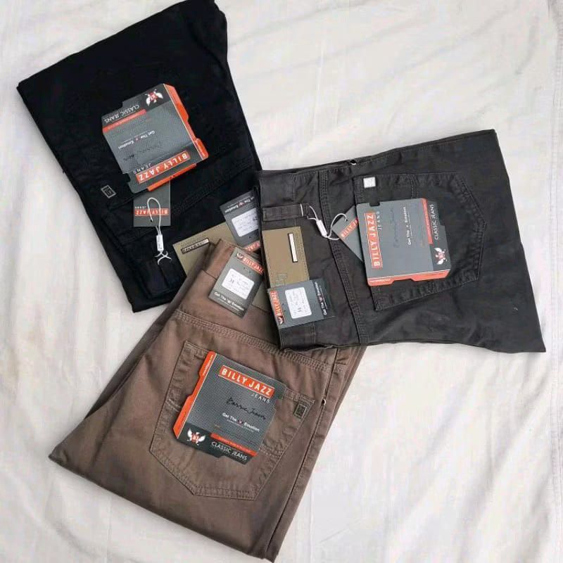 celana panjang JUMBO Kanvas Original brand Billy jazz //Celana formal//celana chinos//celana Kanvas/
