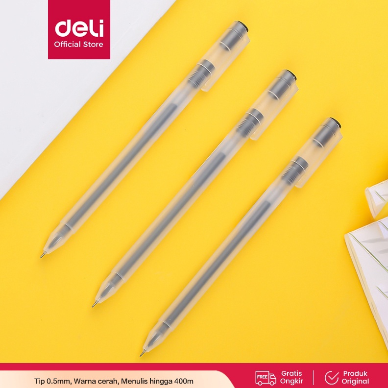 

Hemat 2 Ekstra Deli Color Gel Pen Pulpen Gel 8 Warna Cerah Needle Tip 5mm Panjang Penulisan Hingga 4m A119PCS