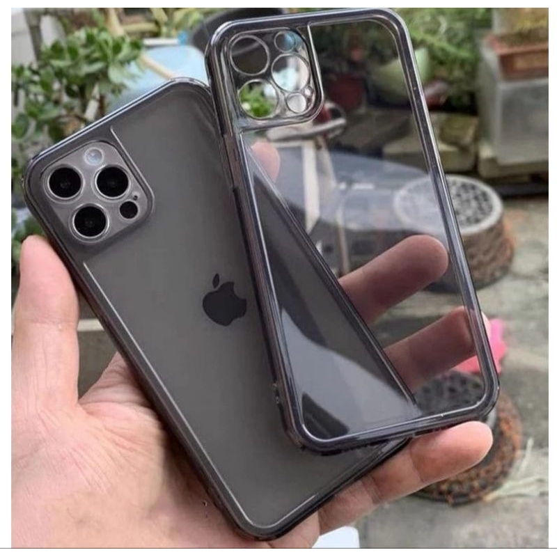 Soft Case Clear Hitam VIVO Y91C/ Y93 SILIKON BENING TRANSPARAN PELINDUNG BELAKANG HP TERBARU