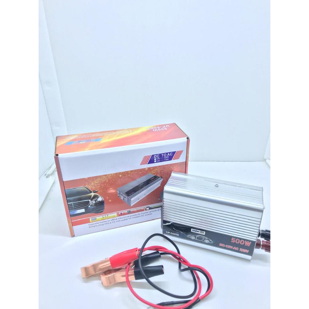 PROMOPOWER INVERTER 500 WATT DC TO AC HANAYA INVERTER 500W