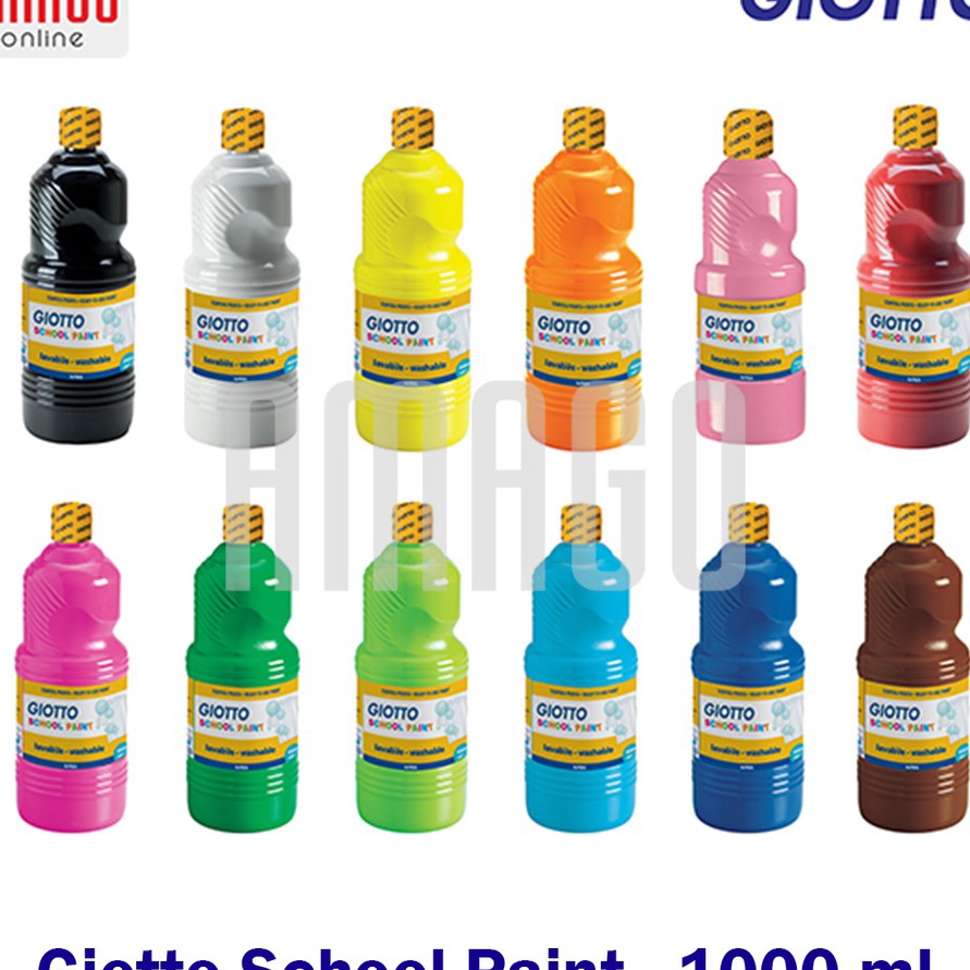 

Unggul GIOTTO School Paint 1 ml Cat Air Cat Poster Lukis Sekolah 1 liter pilih warna