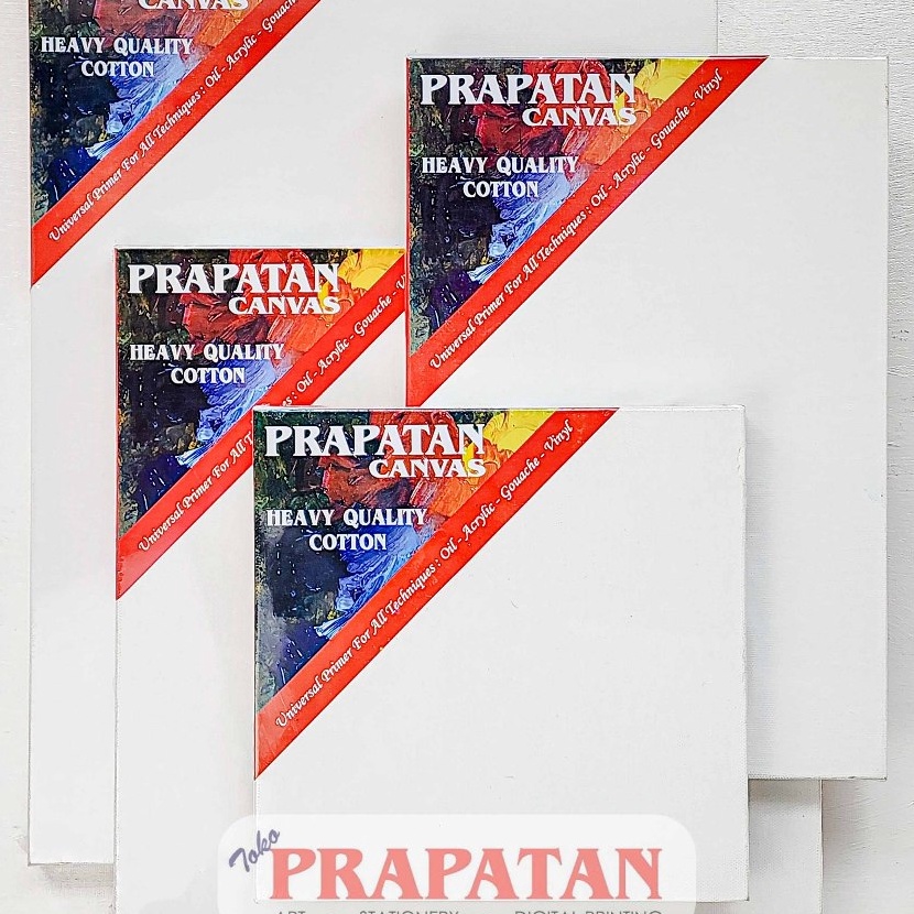 

FG2 Kanvas lukis prapatan spanram 2x2cm