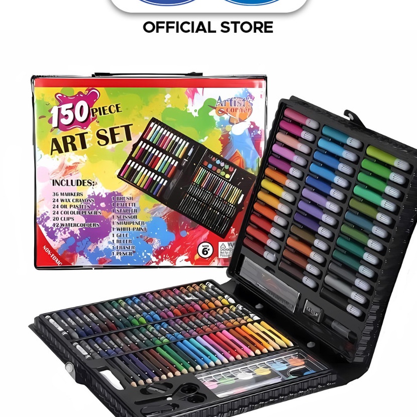 

KF7 IDOLMART Crayon Set 15 Pcs Pensil Warna Set Mewarnai