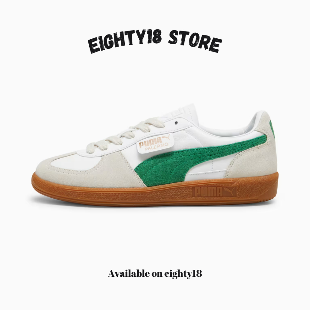 Puma PALERMO LTH White Archive Green Gum original 39646407