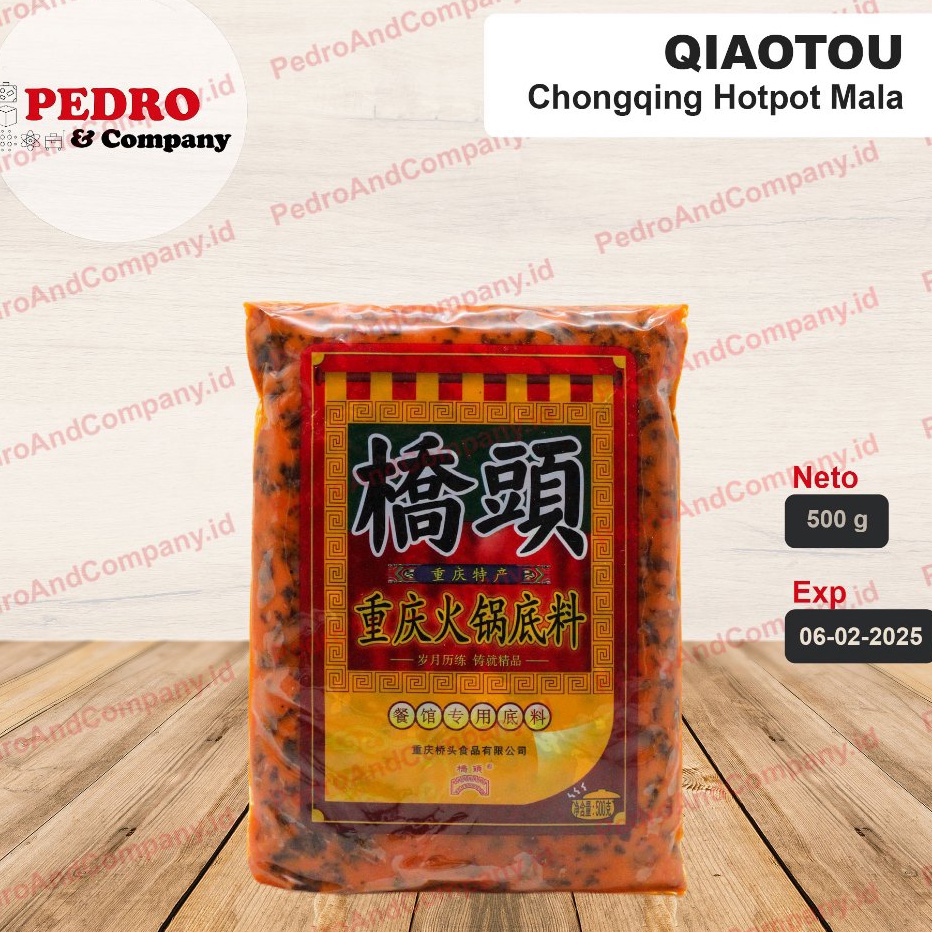 

PROMO AKHIR BULAN bumbu Qiaotou chongqing hotpot mala 5 gram