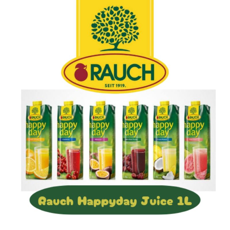 

PROMO CUCI GUDANG HAPPY DAY JUICE 1L | RAUCH 1L| JUS BUAH SEGAR| TIPCO JUICE| TIPCP