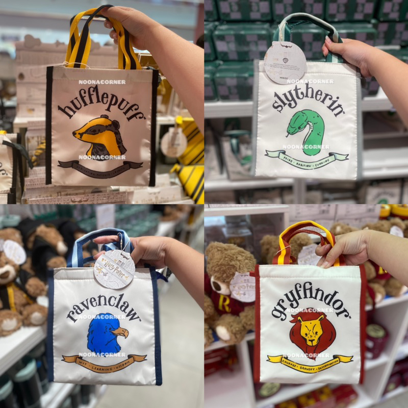 Miniso x Harry Potter ‼️ Tote bag HARRY POTTER Collections (Gryffindor / Ravenclaw / Hufflepuff / Sl