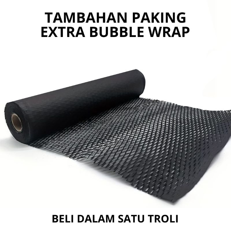 

Bubble wrap extra tambahan paking