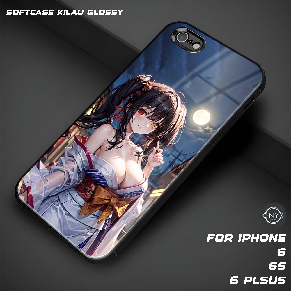 AA26 Softcase Kilau Glossy IPHONE 6 | 6S | 6S + | 6+ | Case For IPhone 6 6s 6plus | Kesing lucu Kere