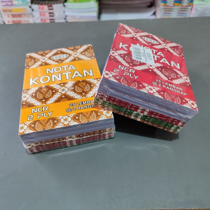 

1 Pak Nota Kontan 2 Ply Isi 10 Pcs KIKY