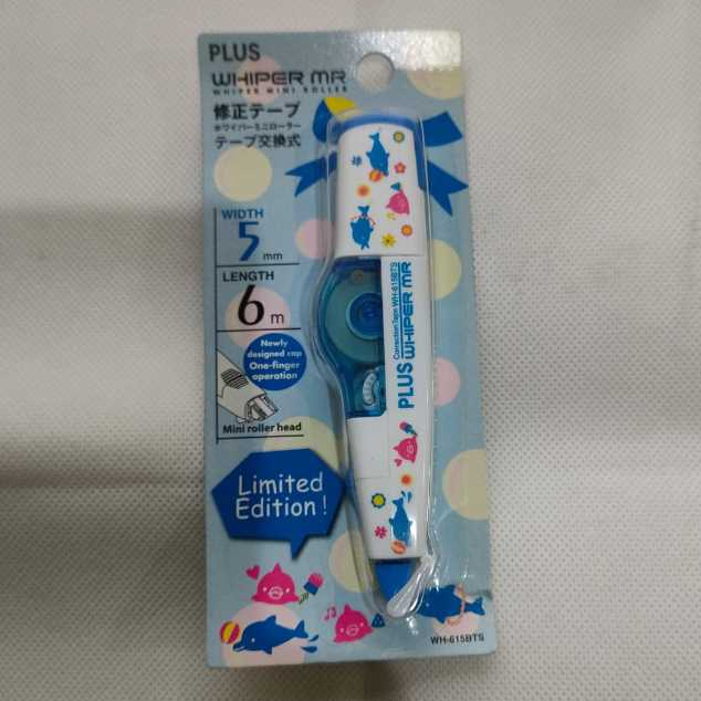 

D3W! Correction Tape PLUS WH-645 Pale Pink Blue WH-615 BTS LIMITED EDITION