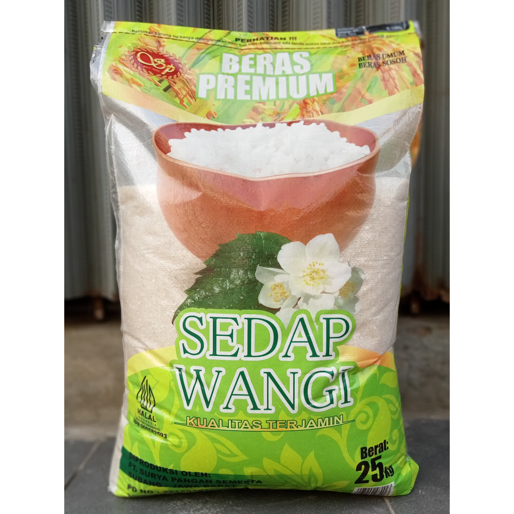 

SEDAP WANGI BERAS PREMIUM KUALITIAS PULEN ENAK