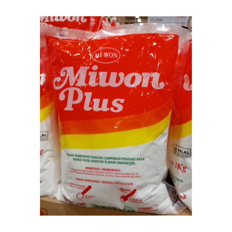 

MIWON PLUS BAHAN TAMBAHAN PANGAN 1 KG ISI 3 PCS