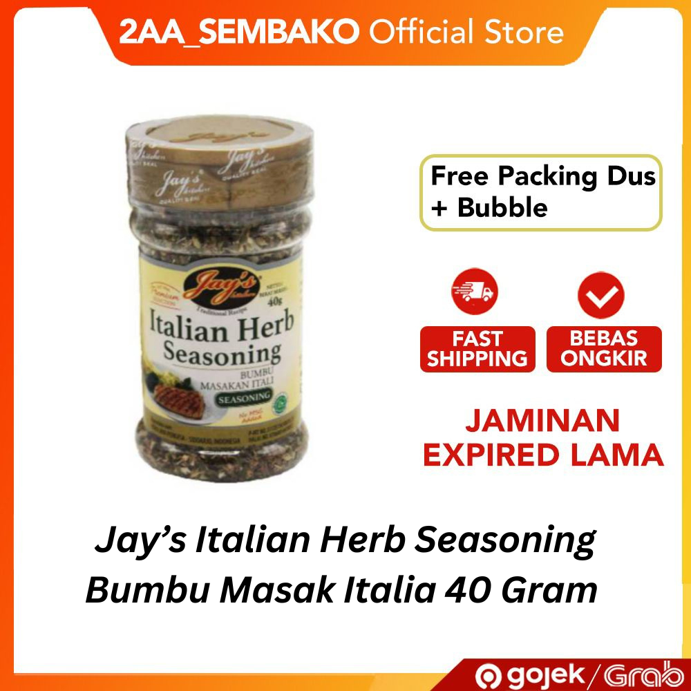 

Jay's Italian Herb Seasoning Bumbu Masak Italia 40 Gram