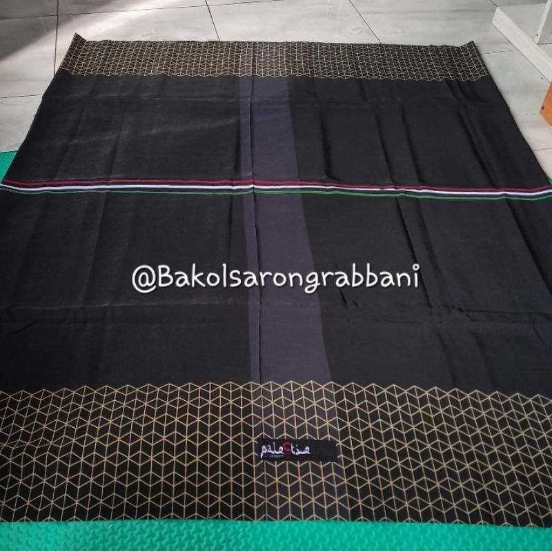 sarung rabbani sarung spiral palestine s nya merah 100% ori bisa cod